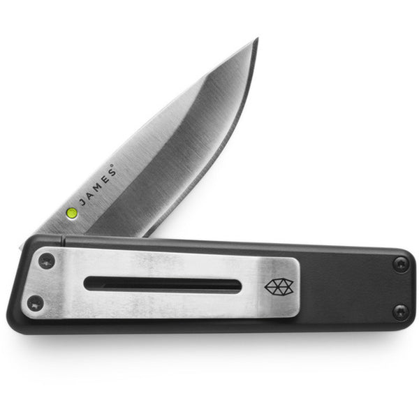 James Knives The Chapter Knife | Black/Stainless Straight