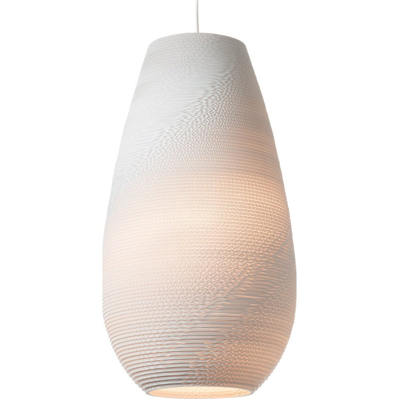 Graypants Scraplight Drop 26 Pendant Light | White 14.5" Diameter GP-1221-UL