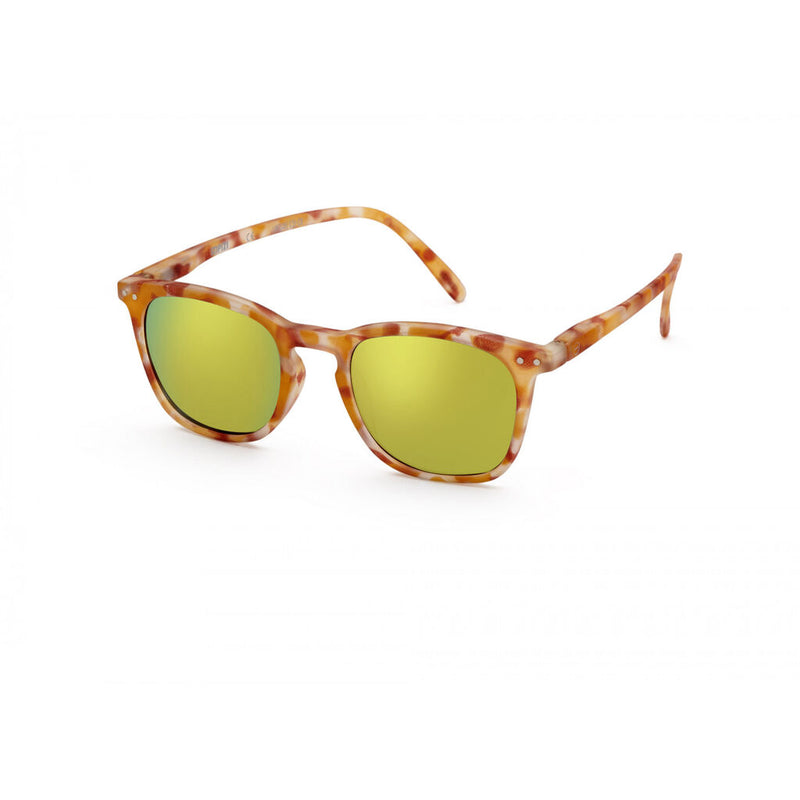 Izipizi Rx Reader Mirror Sunglasses E-Frame | Yellow Tortoise (Without correction)