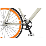 Sole Bicycles El Tigre Fixed Single Speed Bike | Matte Grey Frame/Orange Rims Sole 041-59