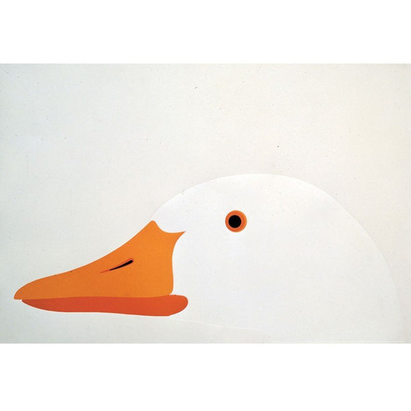 Enzo Mari: L'oca | The Head of White Goose Poster