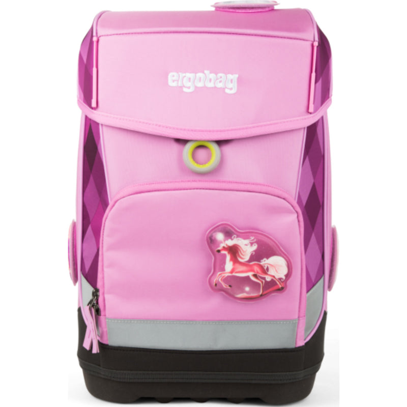Ergobag Cubo Slim Backpack | Pink Bear