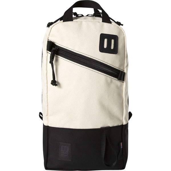 Topo Designs Trip Pack Travel Backpack | Natural Canvas/ Ballistic Black