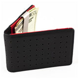 Orchill Concord Bi-Fold Money Clip Wallet | Black/Red