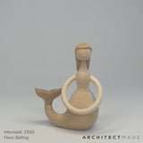 Architectmade Wooden Mermaid | Oak & Maple Wood
