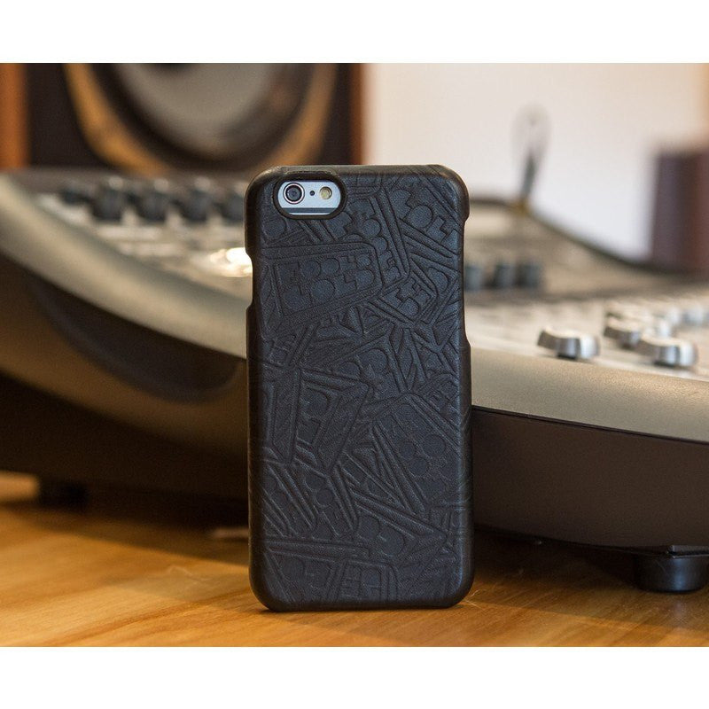 Hex x Fool's Gold  Case for iPhone 6 | Black Leather