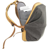 Cote et Ciel Meuse Twin Touch Grid Backpack | Juniper Green/Caramel