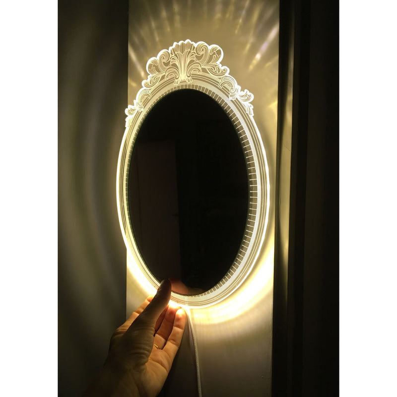 Studio Cheha Marra LED Table/Wall Lamp & Mirror