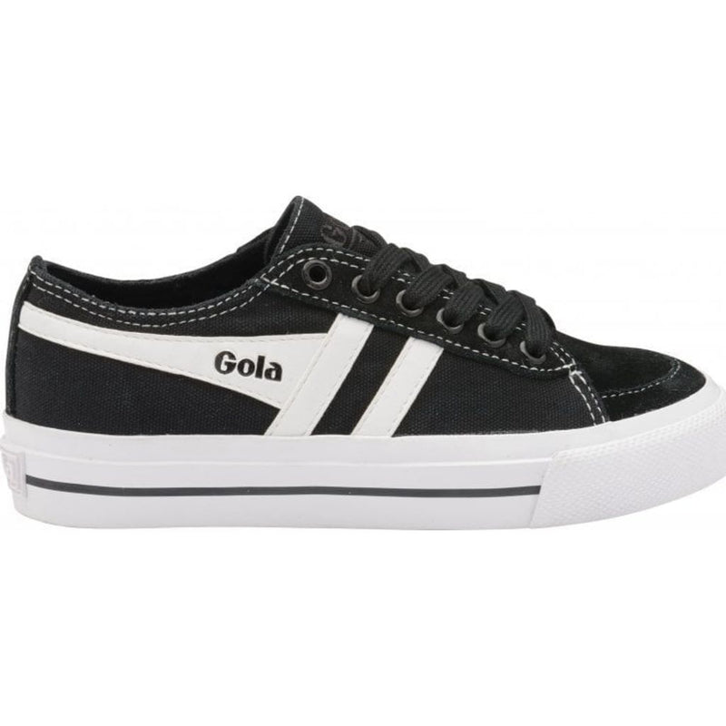 Gola Kids Quota II Sneakers | Black/White- CKA667
