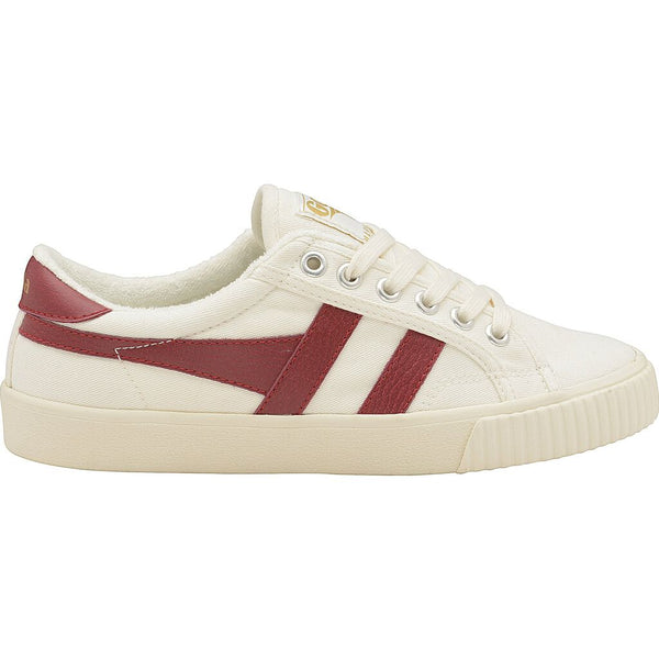 Gola Women's Tennis Mark Cox Sneakers | Off White/Deep Red