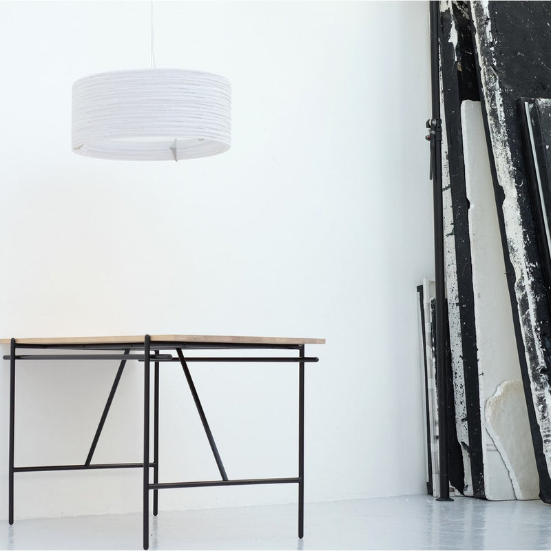 Graypants Scraplight Drum 18 Pendant Light | White 18.0" Diameter GP-1151-UL