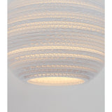 Graypants Scraplight Moon 10 Pendant Light | White 10.0" Diameter GP-1161-UL