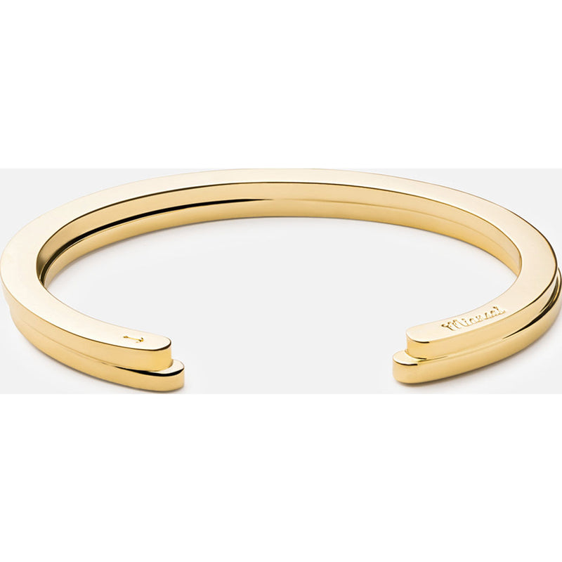 Miansai Half-Layered Cuff Bracelet | Gold-Plated- 102-0127