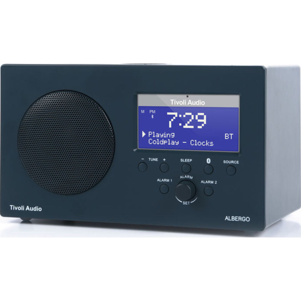 Tivoli Audio Albergo Bluetooth Speaker Radio Graphite Sportique