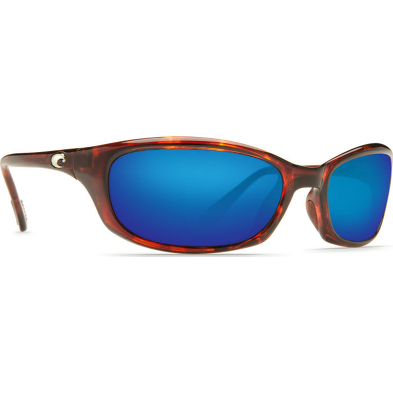 Costa Harpoon Tortoise Sunglasses | Blue Mirror Glass W580