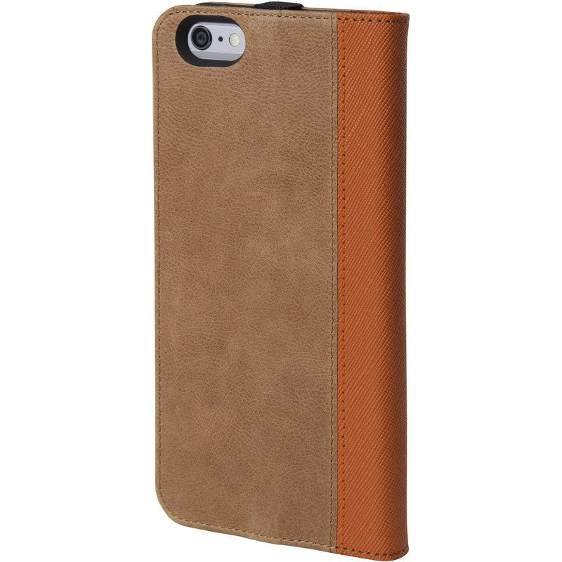 Hex Icon Wallet for iPhone 6 Plus | Brown Leather