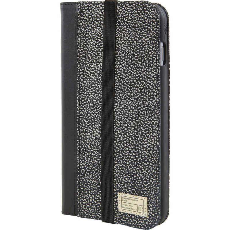 Hex Icon Wallet for iPhone 6/6s Plus | Black White Stingray BWSR HX1835