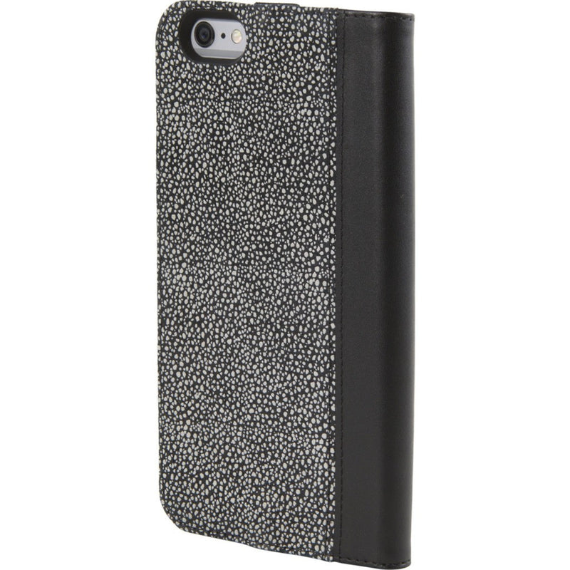 Hex Icon Wallet for iPhone 6/6s Plus | Black White Stingray BWSR HX1835