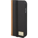 Hex Icon Wallet for iPhone 6 Black Woven Leather | HX1750 BKWV