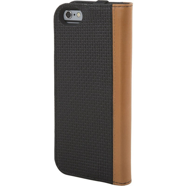 Hex Icon Wallet for iPhone 6 Black Woven Leather | HX1750 BKWV