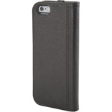 Hex Icon Wallet for iPhone 6 Black Pebbled Leather | HX1750 BLCK