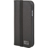 Hex Icon Wallet for iPhone 6 Black Pebbled Leather | HX1750 BLCK