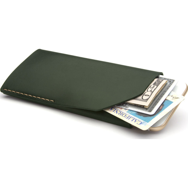 Ezra Arthur iPhone Wallet -Jet Top Stitch --CPW05
