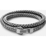 Miansai Ipsum Rope Bracelet | Matte Sterling Silver- 101-0181