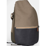 Cote et Ciel Isar Multi Touch Cargo Canvas Laptop Backpack | Taupe Grey 28381