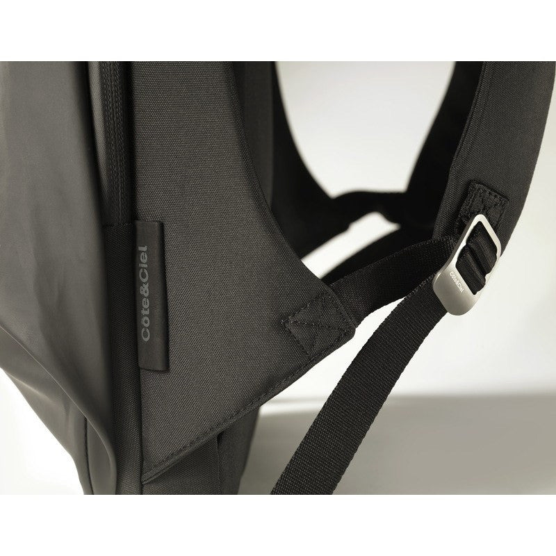 Cote et Ciel Nile Obsidian Polyester Backpack Black 28090 – Sportique