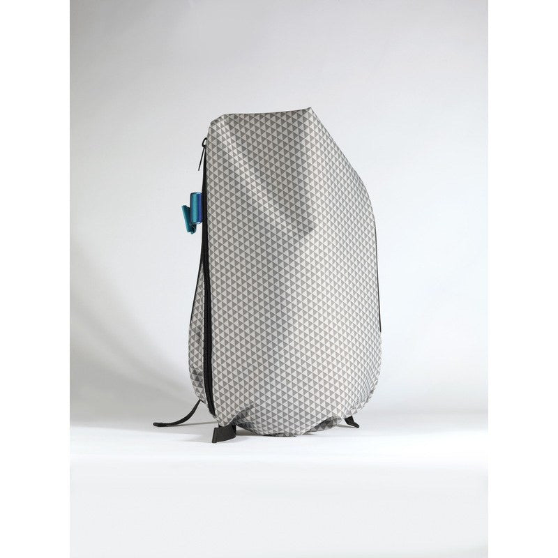 Cote et Ciel Isar Coral Eco Yarn Laptop Backpack | Optical Black/White