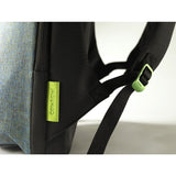 Cote et Ciel Isar Coral Eco Yarn Laptop Backpack | Petrol Blue 28061