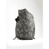 Cote et Ciel Isar Medium Eco Yarn Backpack | Stone Grey Crypsis