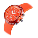 Issey Miyake Trapezoid Orange Watch | Polyurethane