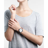 Triwa Ivory Hvalen Watch | Brown Sewn Classic 2 HVST103-SC010212