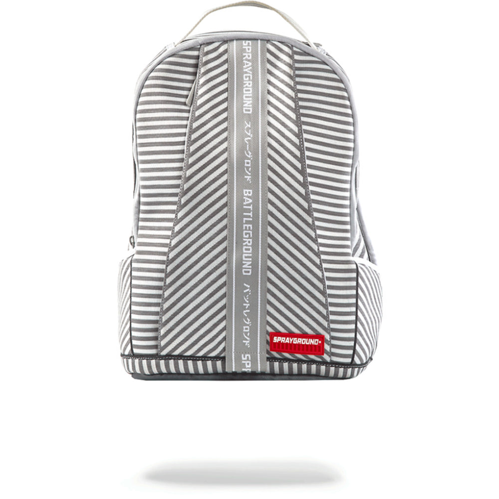 Sprayground Japan Stripe Backpack | White Knit DLX – Sportique