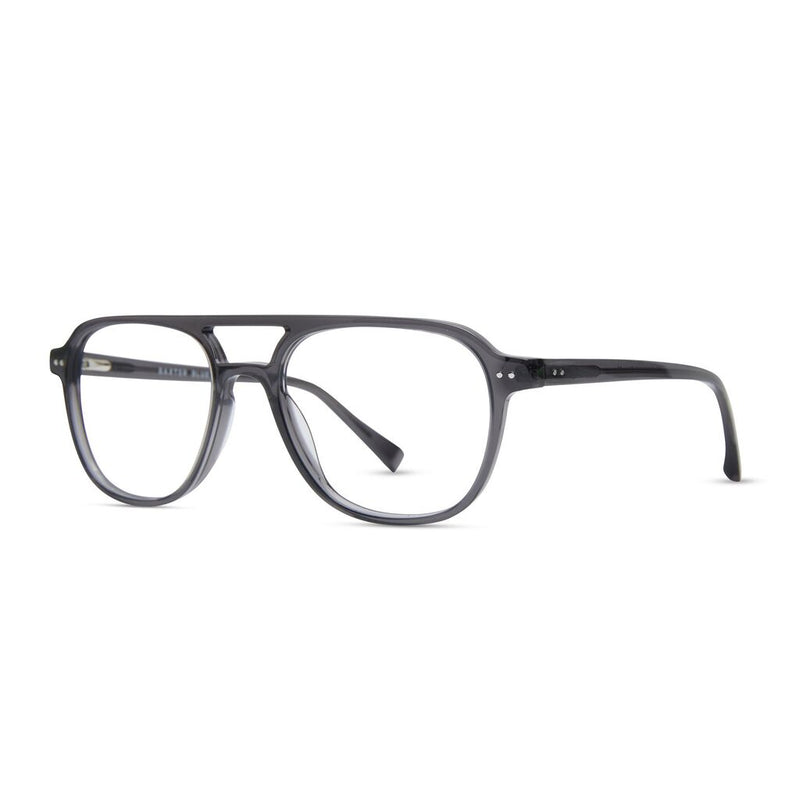 Baxter Blue Jasper Biodegradable Blue Light Glasses | Smokey Grey