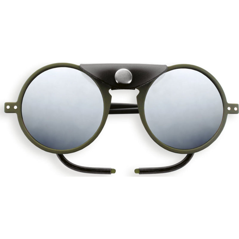 Izipizi Glacier Sunglasses | Khaki With Black Shields