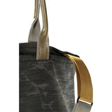 Cote&Ciel Kalix Large Granite Canvas Tote Bag | Galena/Olive Green 28325