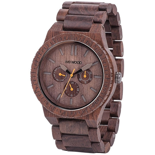 WeWood Kappa Indian Rosewood Wood Watch | Chocolate
