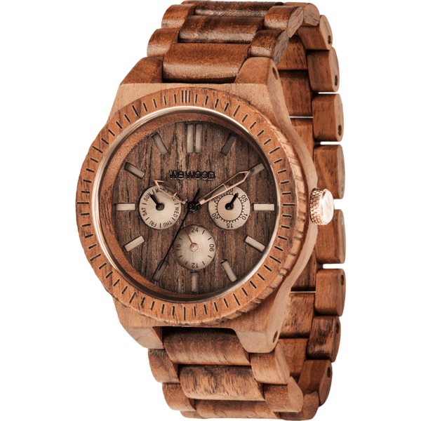 WeWood Kappa Nut Brushed Wood Watch | Walnut
