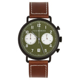 The Horse Chronograph Watch | Khaki/Tan