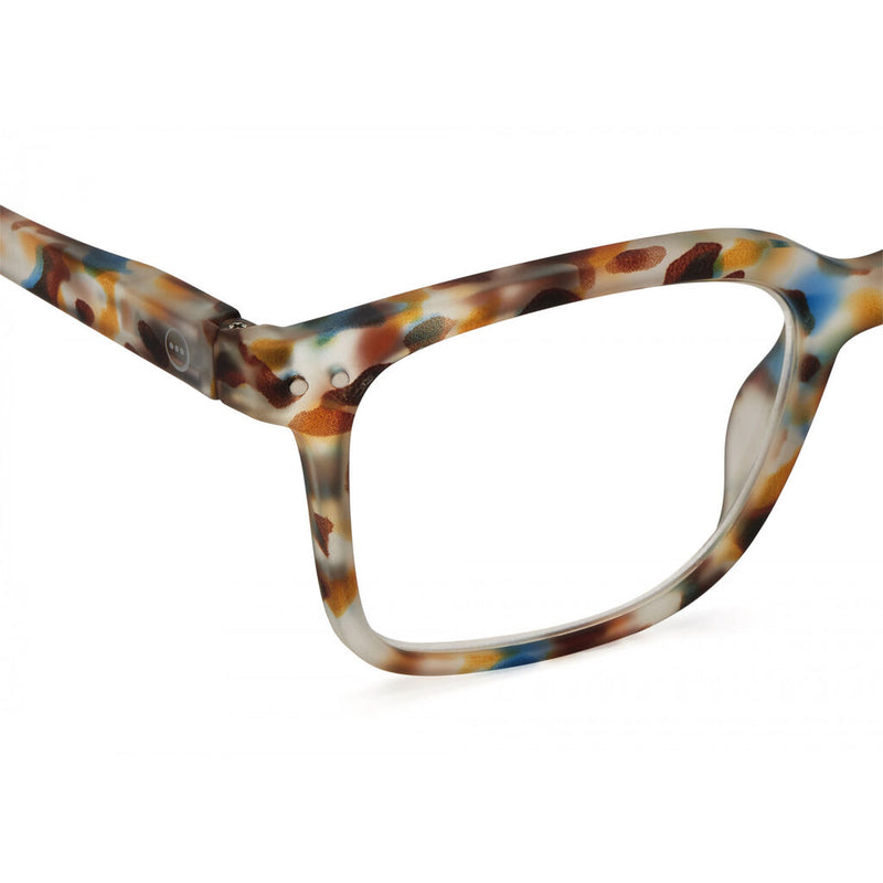 Izipizi Reading Glasses L-Frame | Blue Tortoise
