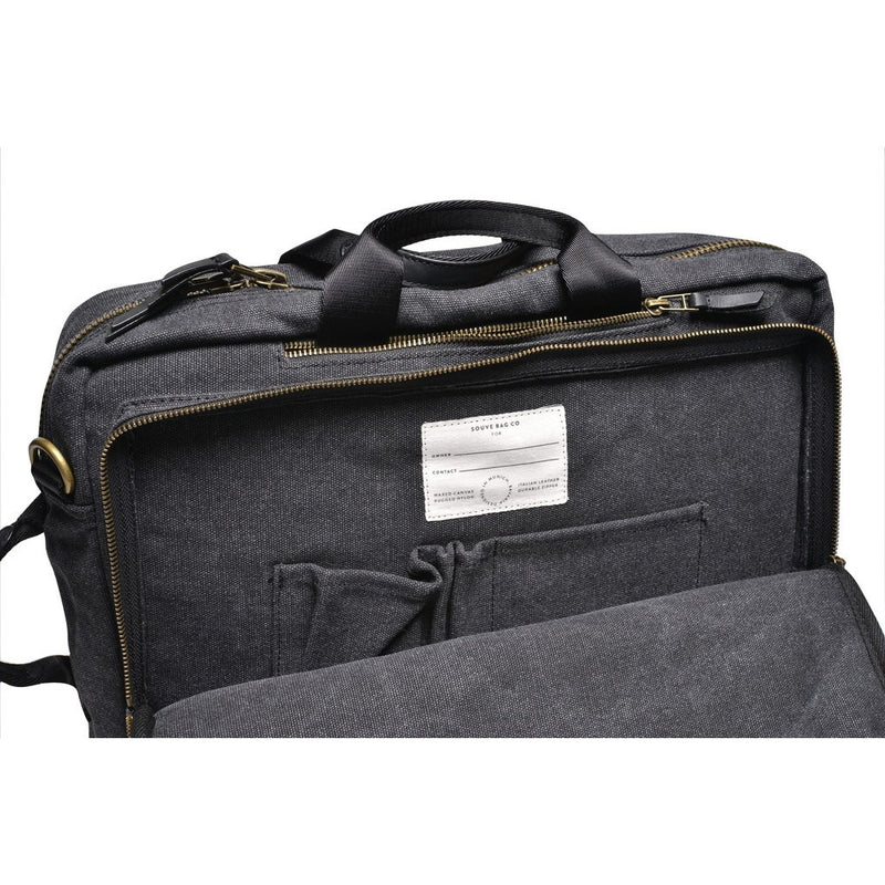 Souve Bag Co Canvas Laptop Backpack | Anthracite [AR00049]