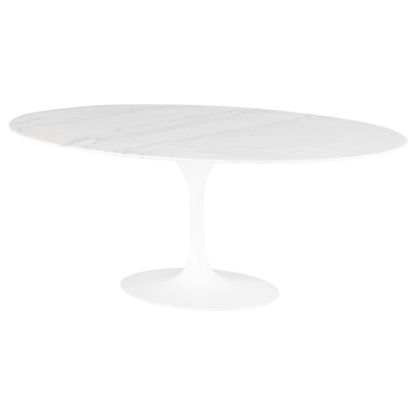 Nuevo Echo Dining Table | White Marble