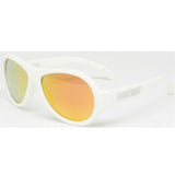 Babiators Wicked White Polarized Sunglasses | Orange Ages 3-7+ BAB-052