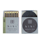 Hibi Box of 8 Incense Matches | Lemongrass