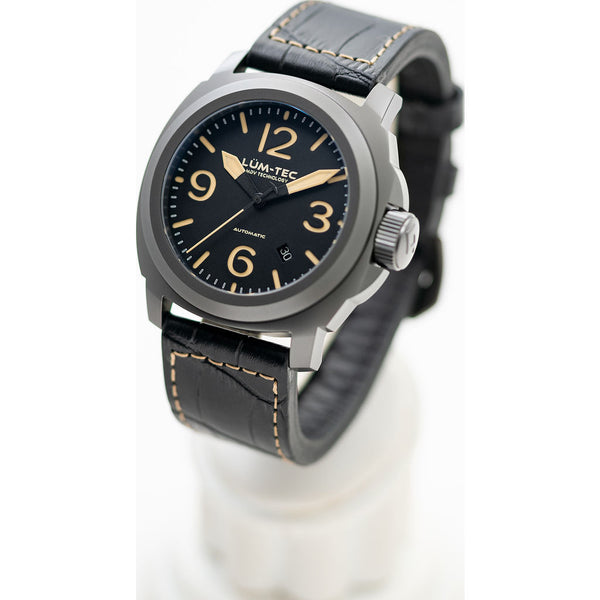 Lum-Tec M80 Automatic Watch-Leather Strap