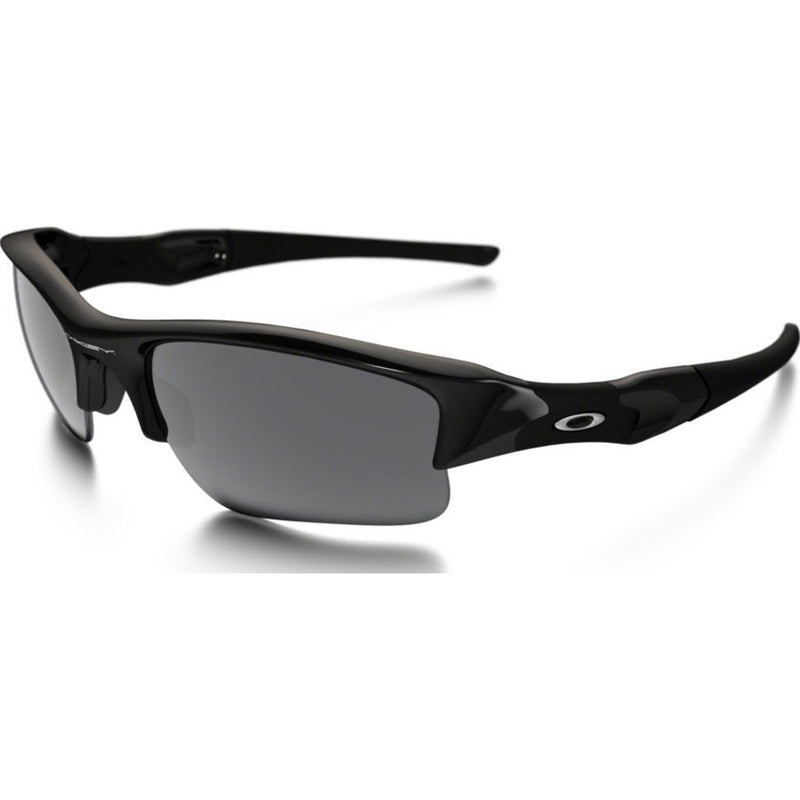 Oakley Sport Flak Jacket XLJ Jet Black Sunglasses | Black Iridium 03-915