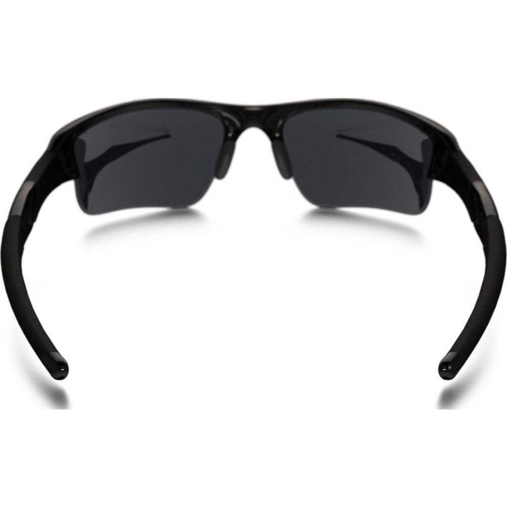 Oakley Sport Flak Jacket XLJ Jet Black Sunglasses Black Iridium 03
